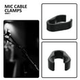 thumbnail image 4 of 10 Pcs Microphone Clip Cable Wire Clips Stand Clamps Holder Storage Organizer Plastic, 4 of 6