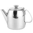 thumbnail image 1 of Coffee Pot, Teapot, Stainless Steel Kettle, Short Spout Cold Water Pitcher for Hotel and Restaurant, 20 oz (approx. 500 ml), 1 of 4