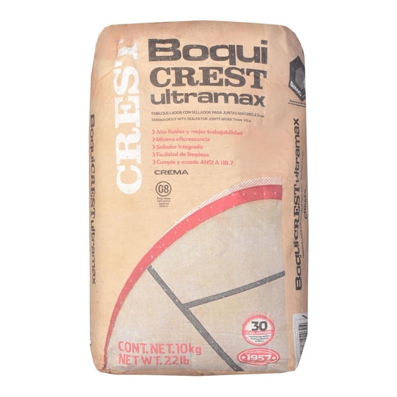 Emboquillador Boquicrest Ultramax 10 Kg Crema 3Mm-13Mm