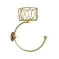 thumbnail image 4 of CarpNettore Bath Towel Holder Bag Clothing Elegent Towel Ring for Home Entryway Washroom, 4 of 8