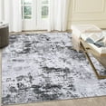 thumbnail image 1 of Garvee 5'x7' Modern Abstract Area Rug with Non-Slip TPR Backing, Washable Rug Soft Thin Printed Indoor Carpet for Living Room Bedroom Home Office, Light Gray, 1 of 7