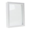 thumbnail image 4 of UPOUART Cadre en Verre à Fleurs Séchées Blanc MDF Protection Photo Chambre 1 Ensemble, 4 of 6