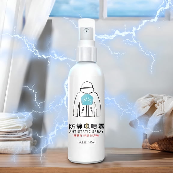 RAGUPEL Anti Static Spray,3 in 1 Instant Anti Static Spray and Instant Wrinkle Release,Odor Eliminator and Fabric Refresher Spray