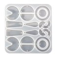 thumbnail image 1 of Earrings Silicone Mold Irregular DIY Jewelry Casting Mold Earrings Resin Mold, 1 of 10