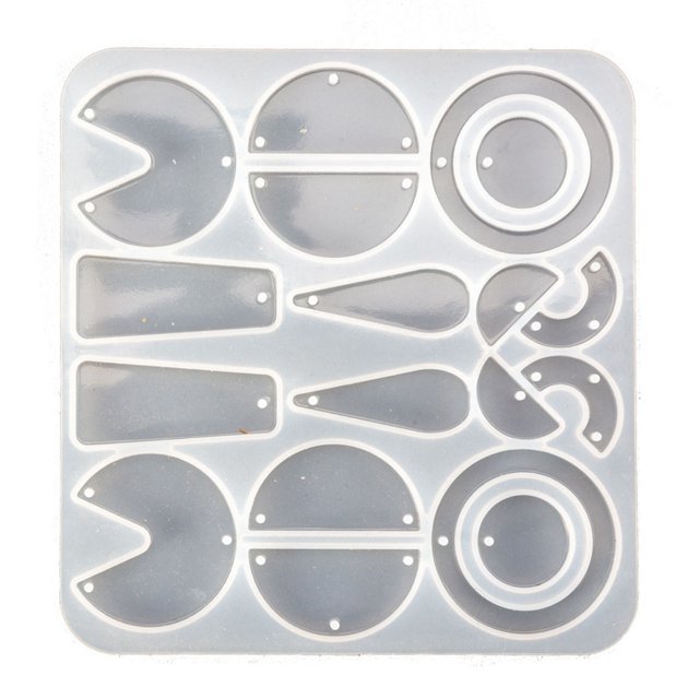 Earrings Silicone Mold Irregular DIY Jewelry Casting Mold Earrings Resin Mold
