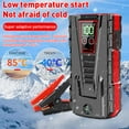 thumbnail image 5 of MDHAND Car Jump Starter, 6000mAh 12V Battery Jump Box with Quick Charge Out(Up to 6.0L Gas and 4.0L Diesel Engines), Portable Battery Booster with LCD Display, Lights, 5 of 7