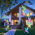 thumbnail image 3 of Campana de viento solar LED para exteriores, luz de colibrí que cambia de color, ideal como regalo para esposa, mamá o cumpleaños, ideal para jardín y decoración del hogar., 3 of 5