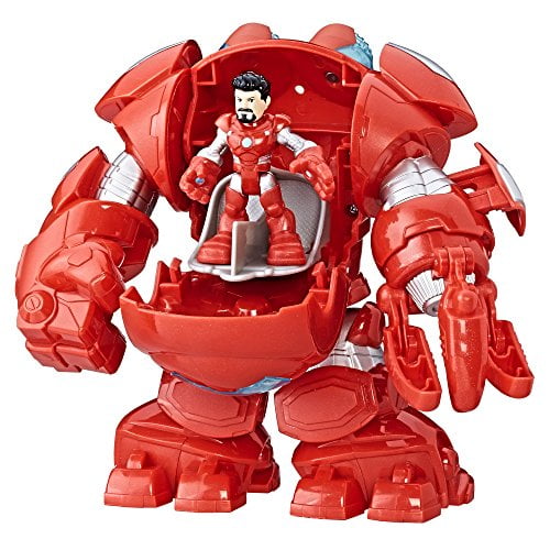 playskool heroes marvel super hero adventures stark tech armor