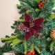 thumbnail image 4 of Flores Artificiales Navideñas Rojas | Arreglo Floral Navideño de Tela de Alta Gama | Jarrón Decorativo Ligero | Decoración Festiva para Interiores y Exteriores, Fiestas y Reuniones, 4 of 6