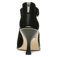 thumbnail image 4 of FSJ Women Fashion Peep Open Toe High Heel Pumps Cutout Ankle Strap Buckle Booties Back Zipper Nightclub Shoes Size 7 Black, 4 of 4