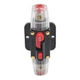 thumbnail image 3 of Reset Circuit Breaker Audio Inline Fuse Holder Protector 12V-48V For Car Audio Sound  RV Home Marine Boat Truck Manual Reset Fuse Inline Breaker, 3 of 8