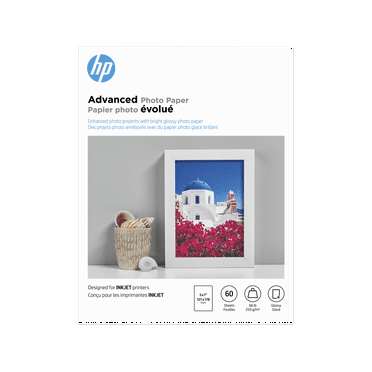 HP Advanced Glossy Photo Paper | 60 Sheets | 5 x 7 in | Q8690A