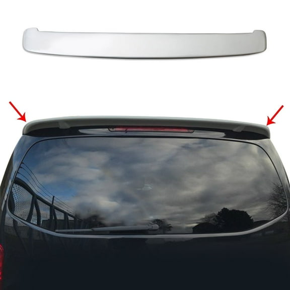 OMAC Rear Trunk Spoiler Wing for Mercedes Metris 2016-2024 Fiberglass Paintable 1Pc