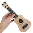 thumbnail image 2 of WORGEOUS Juguetes de ukelele ukelele de plástico ukulele guitarra musical juguete instrumentos educativos juguete, 2 of 7