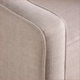 thumbnail image 4 of Recliners Mid-Century Modern Pushback Single Recliner - Thicker Cushion, Tufted Fabric, Espresso Birch Legs | Wheat | Fabric, 4 of 18
