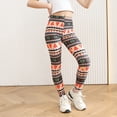 thumbnail image 2 of WAYUTE Girls Stretch Printed Leggings Milk Silk Soft Pants Thin Long Tights with Leopard Star Pattern Vacation Outfits, 2 of 7