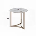 thumbnail image 4 of Sintered Stone Top End Table for a Sophisticated Modern Look, 4 of 5