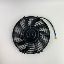 dynaleading Fans for motors and engines,16" Electric Radiator Cooling Fan Wide S-Curved 10 Blades 3000 CFM Reversible Push or Pull with Mounting Kit