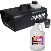 Fog Machine - Heavy Duty 1000 Watt Fog Machine W/Remote and One Gallon Fog Juice - Impressi...