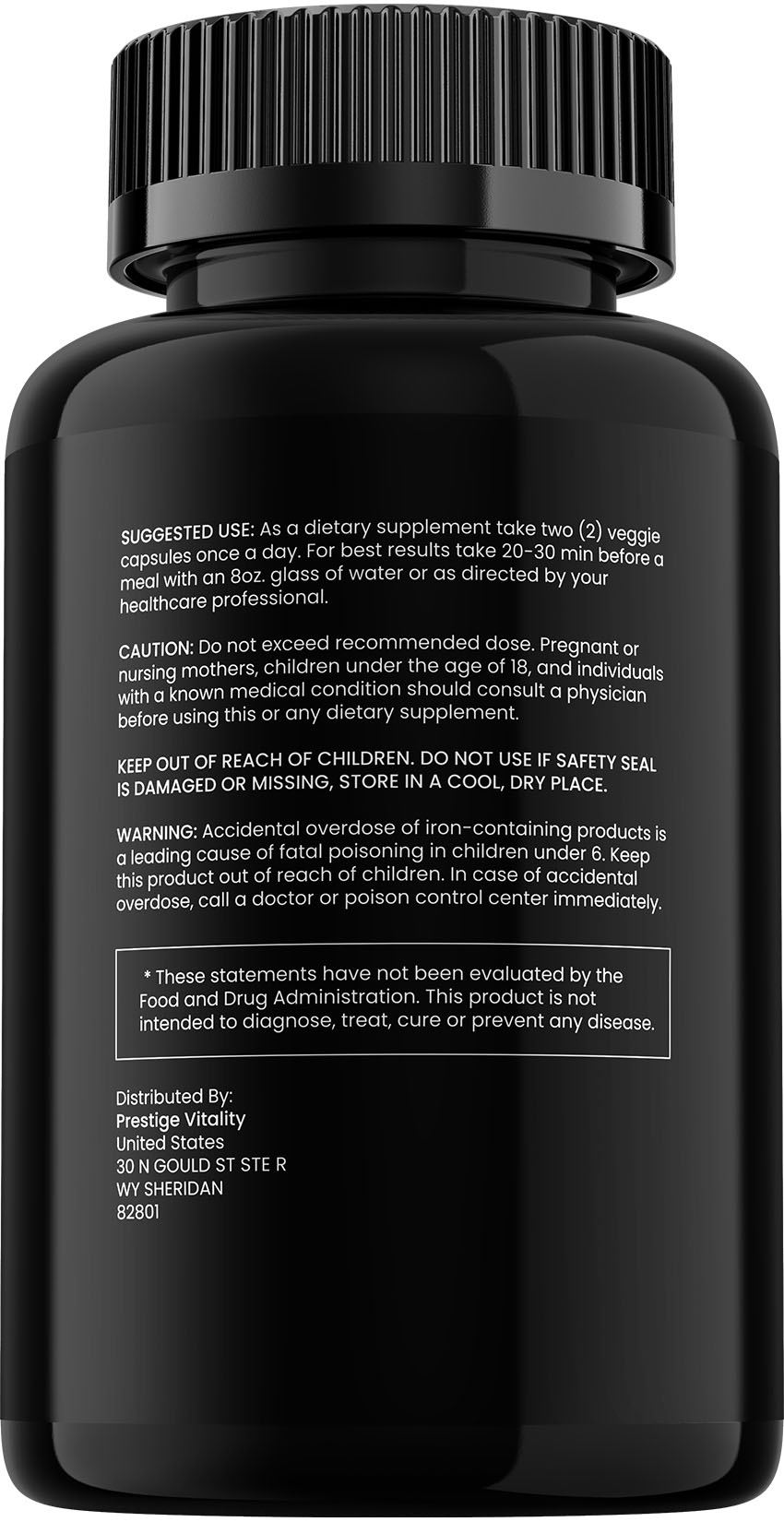 Iron Horse for Men Capsules – IronHorse Vitamin Complex Pills, Energy, 3 Pack, 180 Capsules