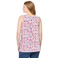 thumbnail image 2 of Woman Within Plus Size Perfect Printed Scoopneck Tank, 2 of 6