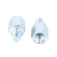 thumbnail image 3 of Unique Bargains 2pcs 10mm LH to 8mm RH Rearview Mirrors Reverse Adapter Screws Bolt Silver Tone for Motorcycle Bike E-bike, 3 of 4
