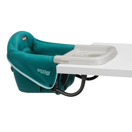 Chicco QuickSeat Table Hook-on Chair with Snap-on Tray - Isle (Blue)