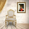 thumbnail image 3 of Vintage Apple Collection 18x24 Gold Ornate Wood Framed with Double Matting Museum Art Print Titled - ristoranti, 3 of 4