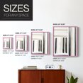 thumbnail image 4 of Neutral Lines I in Pink Solid Wood 8 x 10 Framed Print, 4 of 6
