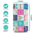 thumbnail image 2 of Washable Rubber Multicolored Floral Dish Drying Mats for Kitchen Counter Home Large Coffee Bar Pad Accessories and Decor for Utensils Stemware 17''x31.5'', 2 of 4