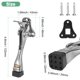 thumbnail image 3 of Uxcell 1-Pack Topes de Puerta, Tope de Puerta de Caída de Aleación de Aluminio de 4 Pulgadas con Altura Ajustable [Tono Níquel], 3 of 7
