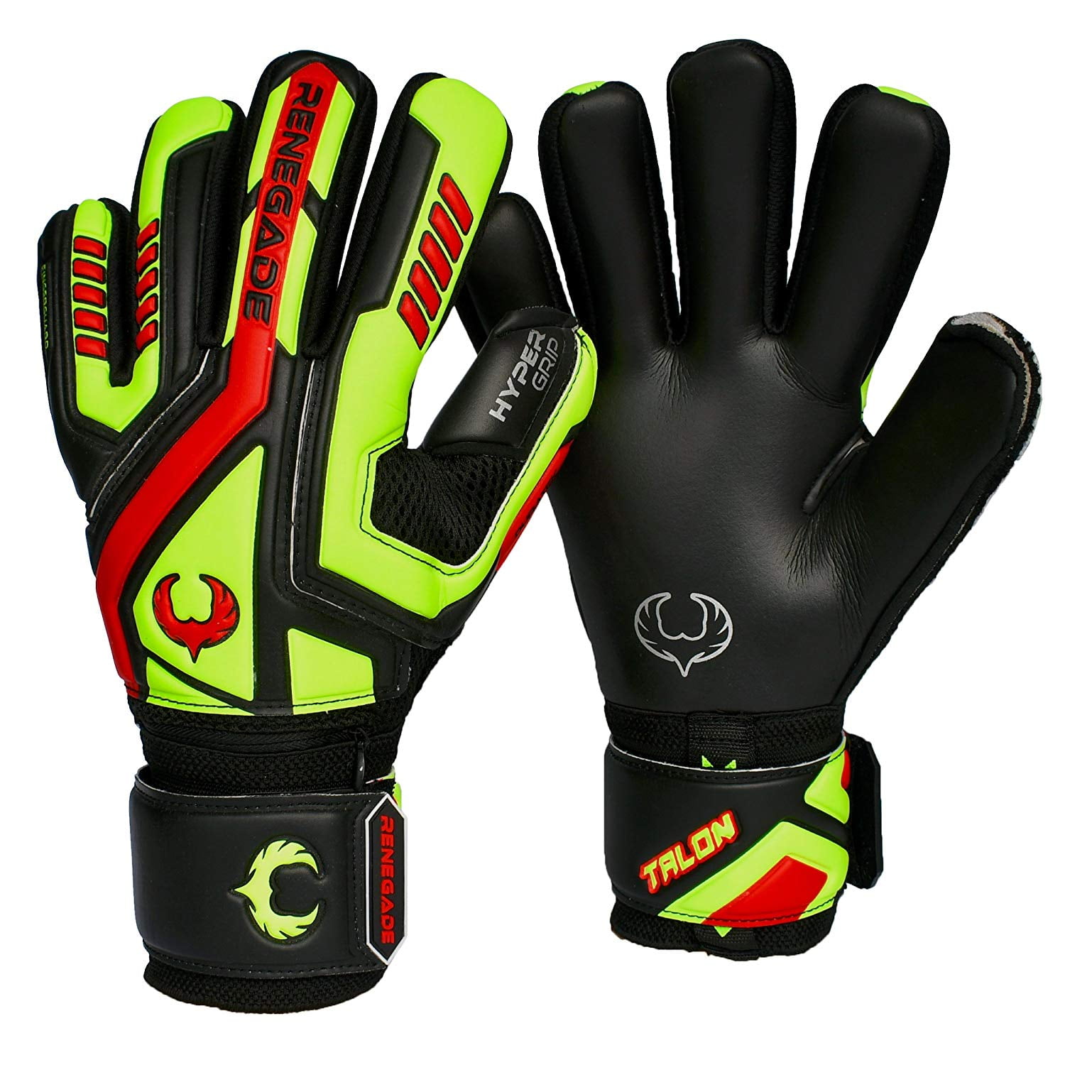 Renegade GK Talon Soccer Goalie Gloves with Removable ProTek