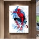 thumbnail image 3 of Cuadro Decorativo Spiderman Acuarela Canvas Listo Para Colgar 30x45cm Jungle Art Impresion Tela Arte, 3 of 7