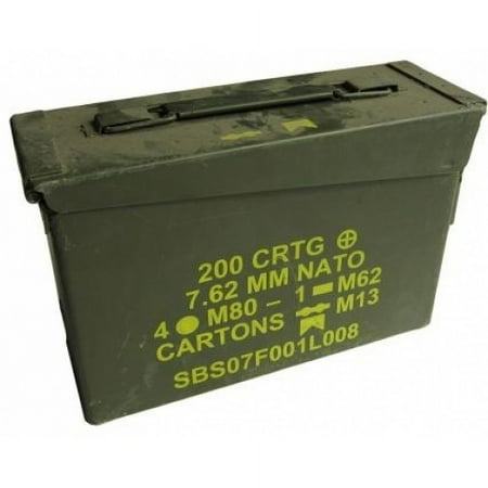 Military Ammo Can .30/.50 Caliber Shooting hunting paintball bullets