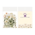 thumbnail image 1 of Bolsa con pegatinas de flores, impermeable, transparente, PET, cuenta de mano, diario, material de tulipán, cuenta de mano, pegatina, 1 of 6