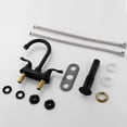 thumbnail image 3 of Bathroom Faucet Modern Commercial Two Handle Black Vessel Sink Faucet,Bathroom Vanity Sink Faucets, 3 of 5