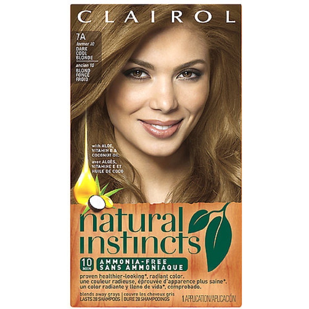 Natural Instincts Hair Color Dark Cool Blonde [7A] 1 ea, Product of