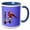 Blue/White, variant on 3drose, Winter Scene with Cardinal Bird Holiday Christmas, 11oz Mug