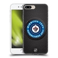 thumbnail image 1 of Head Case Designs Officially Licensed NHL Winnipeg Jets Puck Texture Soft Gel Case Compatible with Apple iPhone 7 Plus / iPhone 8 Plus, 1 of 7