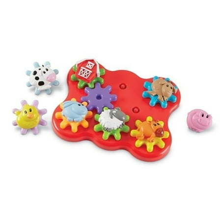 UPC: 0765023092219 | Learning Resources LRNLER9221 Build & Spin: Farm Friends 1 Each Multi