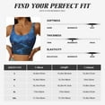 thumbnail image 2 of Sports Bras for Women Workout Tank Tops, Halloween Pumpkin Night Forest Running Vest with Removable Cups, 2 of 7