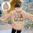 thumbnail image 2 of UngA Christmas Hoodie Women Oversized Hoodies Comfy Pullover Sweatshirts Fall Fashion 2025 Outfits Casual Tops Fleece Clothes with Pockets Christmas Sweatshirt for Women (Khaki,XL), 2 of 7