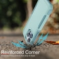 thumbnail image 5 of Tiflook Case For iPhone 14 (6.1 inch) 2022 [Military Grade Drop Tested] Non Slip Textured Dual Layer Hard Cover - Teal, 5 of 6