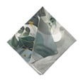 thumbnail image 3 of Ambesonne Eucalyptus Leaves Unisex Bandana, Waves and Leafs, , Dark Sea Green Grey Teal, 3 of 4