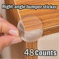 thumbnail image 2 of 48 Counts Corner Protector for Baby Safety, Transparent Furniture Corner Bumpers Edge Safety Cushion for Baby Proof, Clear Protectors Guards, 2 of 5