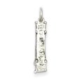 thumbnail image 3 of Silver Polished 3-D Golden Gate Bridge Charm, 3 of 5