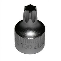 VIM Tools VIM-HCT30 0.5 Cut T30 Torx Driver - 0.25 in. Square Drive - 0.75 in. OAL, S2 Steel