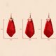 thumbnail image 5 of 2024 Año Nuevo Chino Toalla de Mano Cocina Colgante Suave Coral Pañuelo Trapo Rojo, 5 of 11