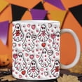 thumbnail image 5 of Konghyp Halloween Coffee Mug Water Mug Pumpkin Ghost Design, Unique Ceramic Cup for Hot Beverages, Perfect Gift for Halloween Lovers, Fun Decor for Fall, 5 of 5