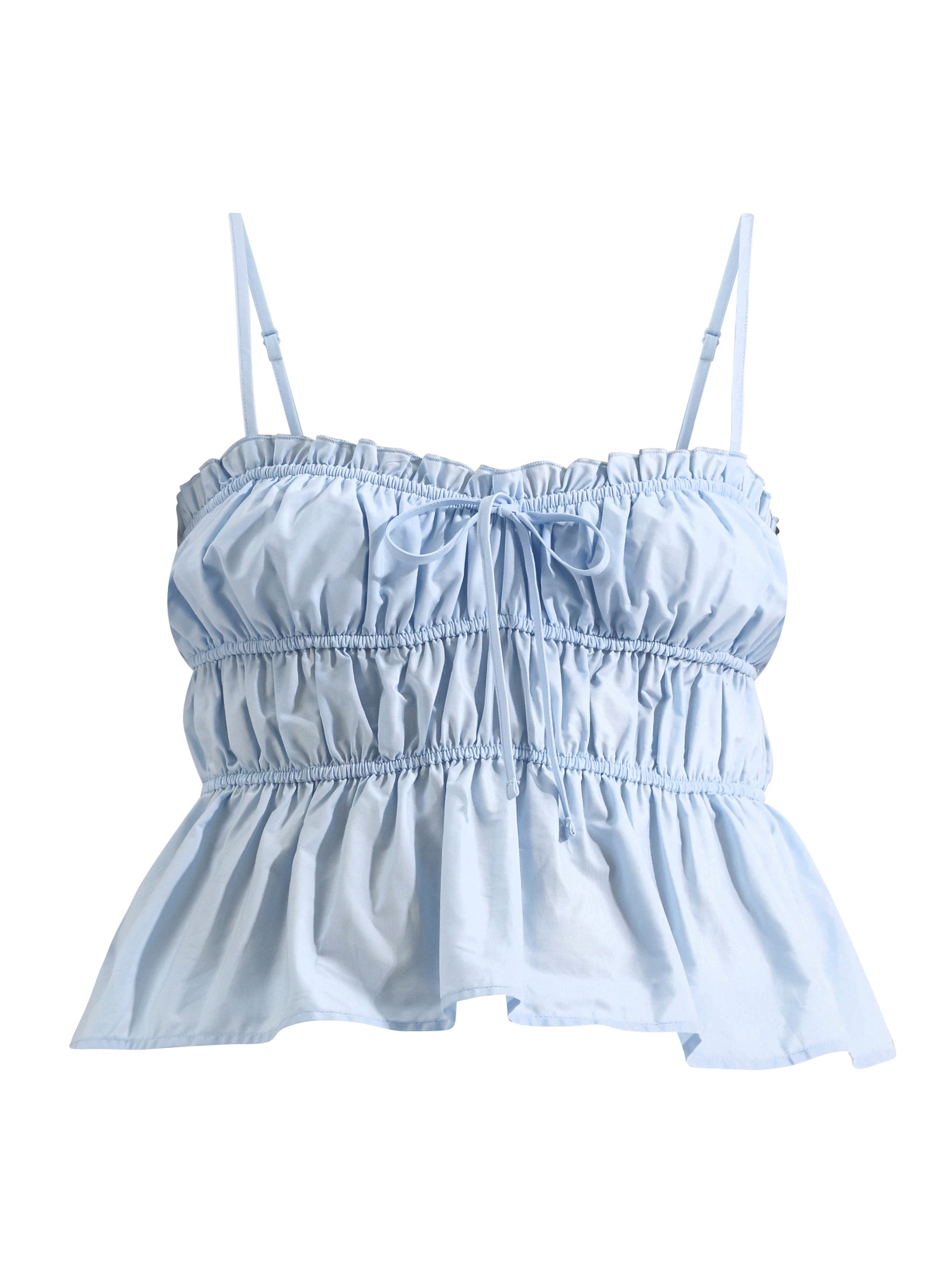 No Boundaries Cotton Peplum Cami, Women's